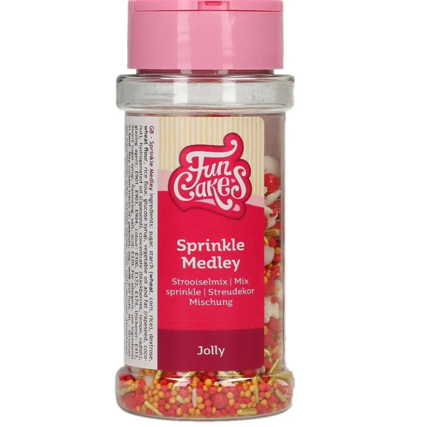 FunCakes Zuckerstreusel Weihnachten - Jolly 65g