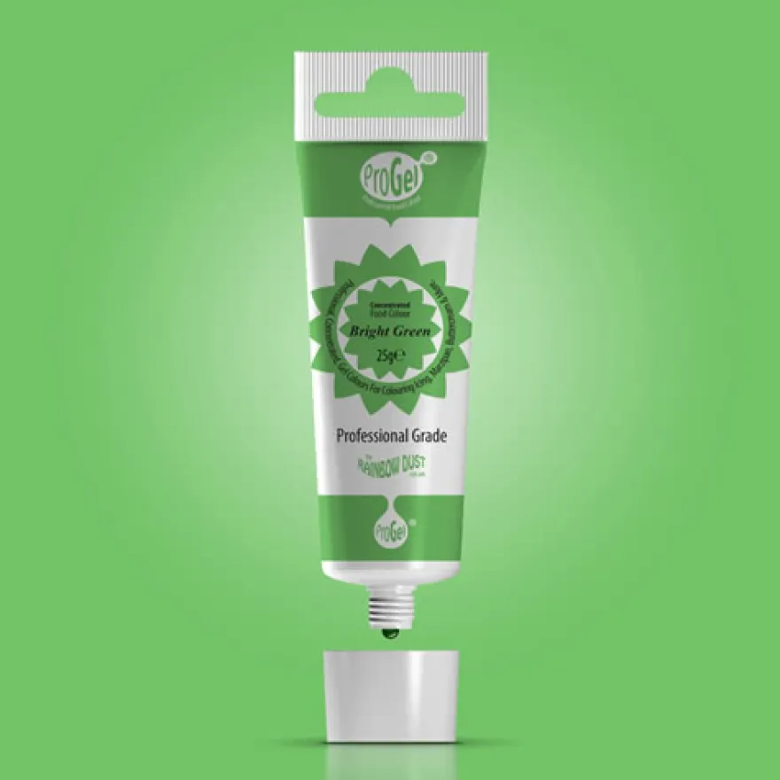 Gelfarbe – ProGel von Rainbow Dust - Bright Green