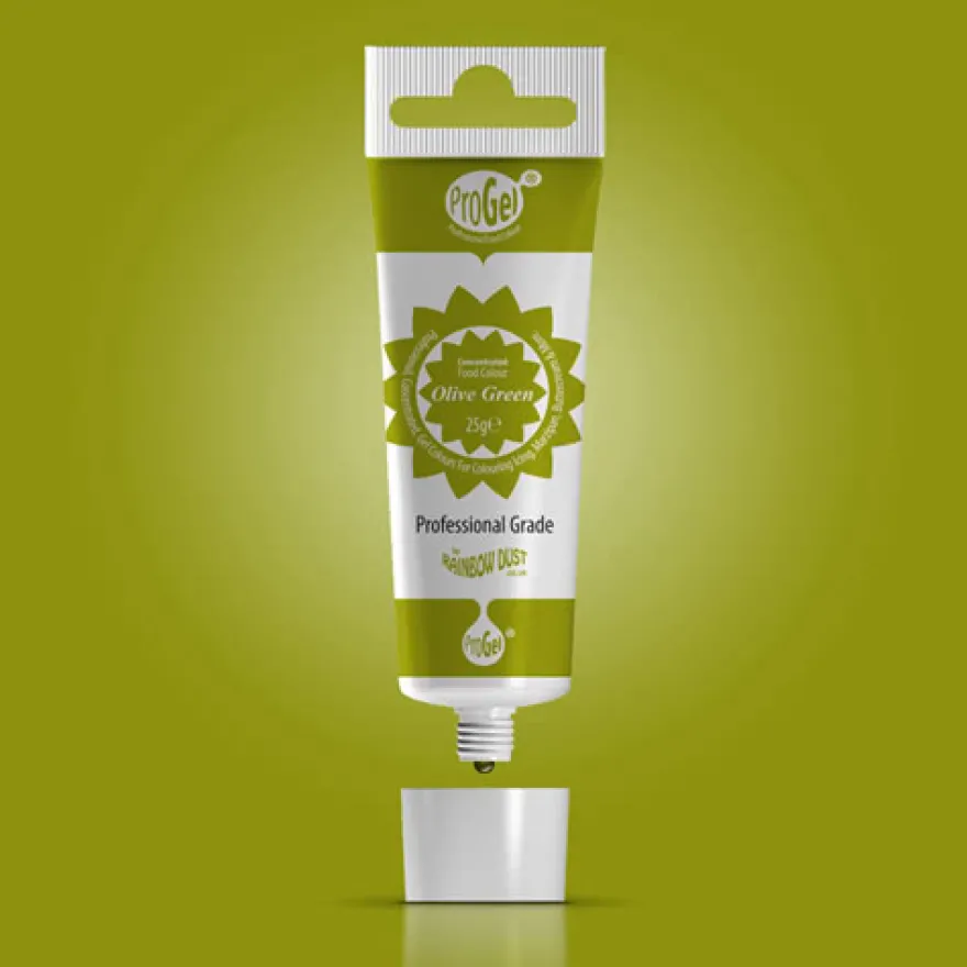 Gelfarbe - ProGel® von Rainbow Dust - Olive Green