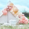 Ginger Ray Ballonbogen - Rose Gold / Pfirsich