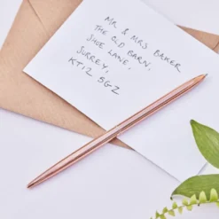 Ginger Ray Kugelschreiber mit schwarzer Tinte - Rosegold