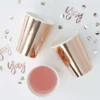 Ginger Ray Pappbecher - Rosegold 8 Stück
