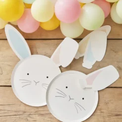 Ginger Ray Pappteller Easter Bunny - Hase