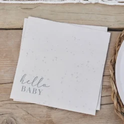 Ginger Ray Servietten - Hello Baby Neutral