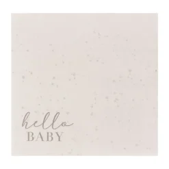 Ginger Ray Servietten - Hello Baby Neutral