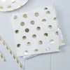 Ginger Ray Servietten - Polka Dots Gold