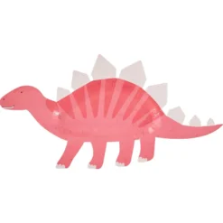 Ginger Ray Süßigkeiten Pappteller - Dino Pink