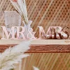 Ginger Ray Tischdeko "MR & MRS" Rose Gold