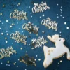 Ginger Ray Tischkonfetti Gold - Merry Christmas