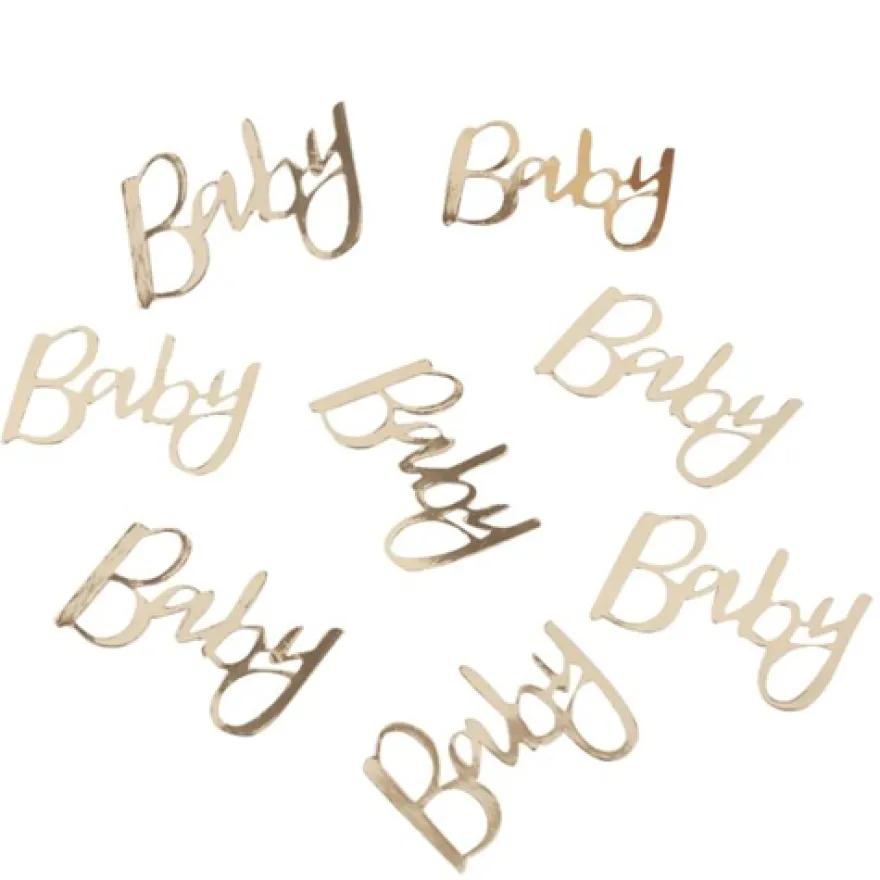 Ginger Ray Tischkonfetti "Oh Baby"- Gold