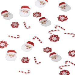 Ginger Ray Tischkonfetti Weihnachten- Nikolaus und Zuckerstange
