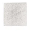 Hardboard 12“ 30cm Quadrat Silber- 3mm dick
