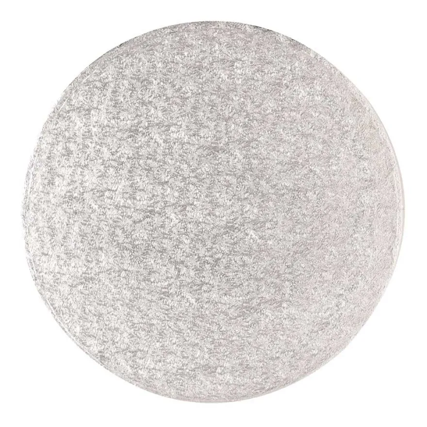 Hardboard 11“ 28cm Rund Silber- 3mm dick