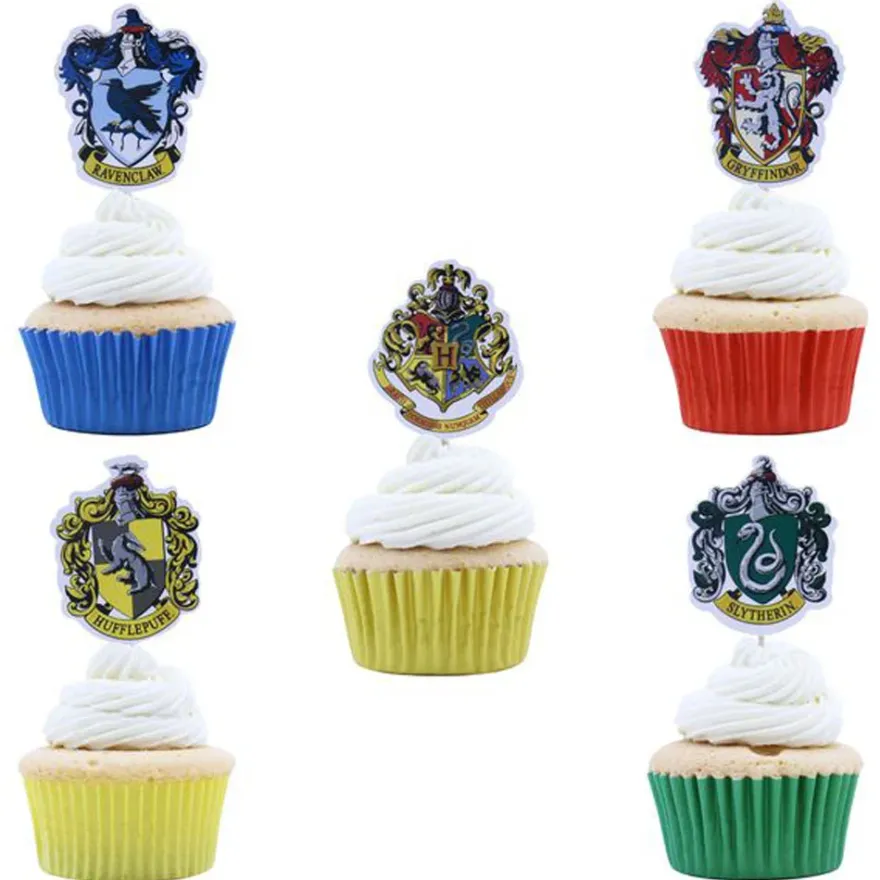 Harry Potter Cupcake Topper - Wappen von Hogwarts