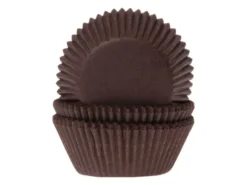 House of Marie Baking Cups - Brown 50 Stück