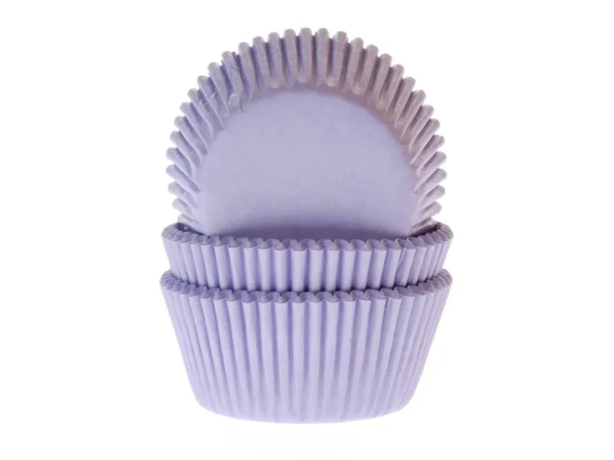 House of Marie Baking Cups - Lilac 50 Stück