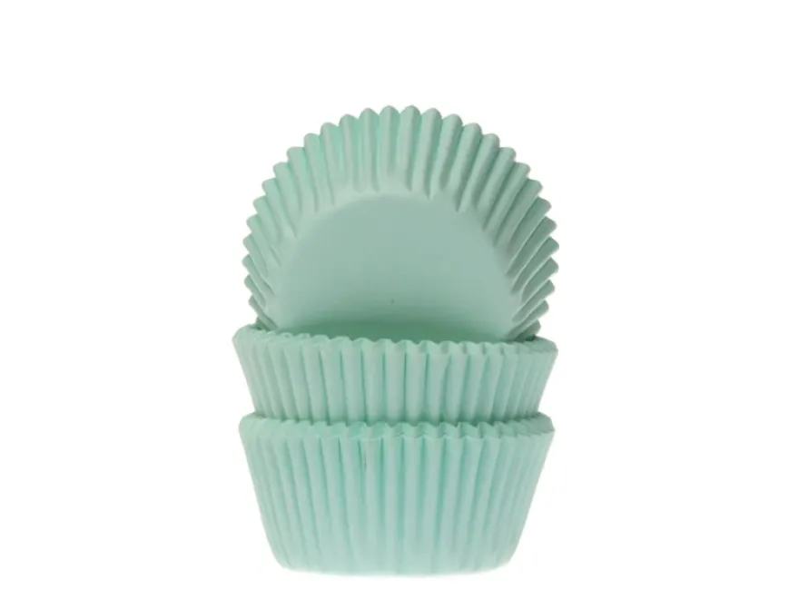 House of Marie Baking Cups - Mint 50 Stück