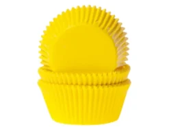 House of Marie Baking Cups - Yellow 50 Stück