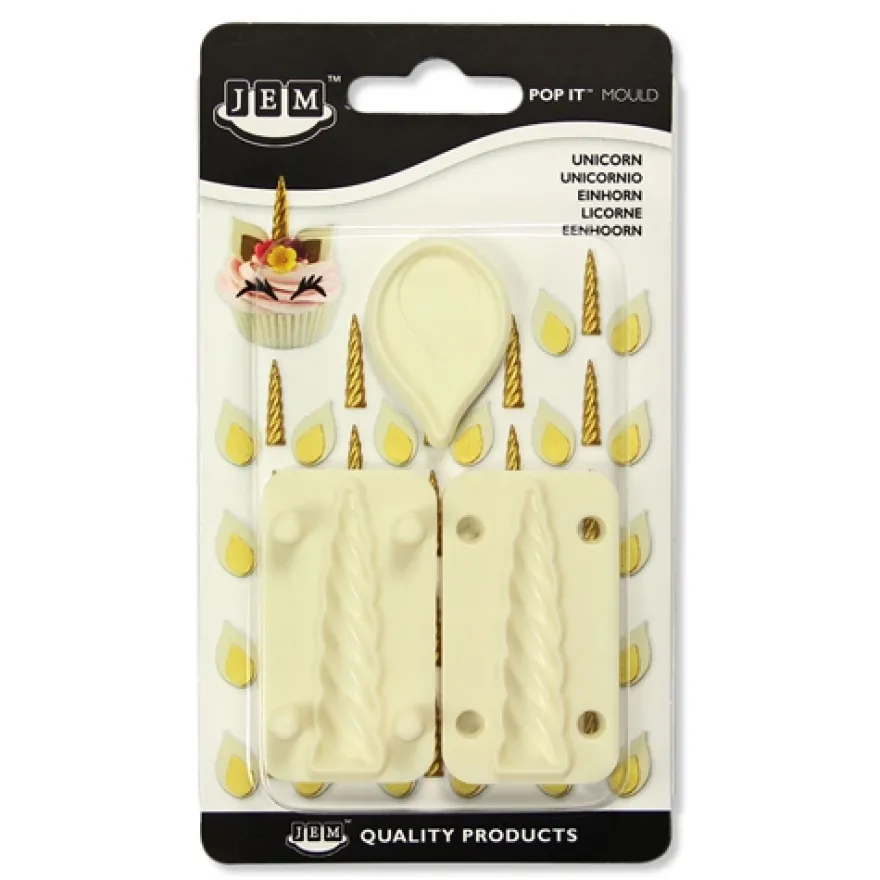 Jem Pop It - Einhorn Set