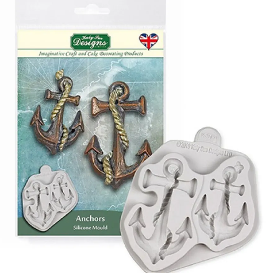 Katy Sue Silikonform - Anchors - Anker