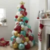 Luftballon Weihnachtsbaum mit Zuckerstangen