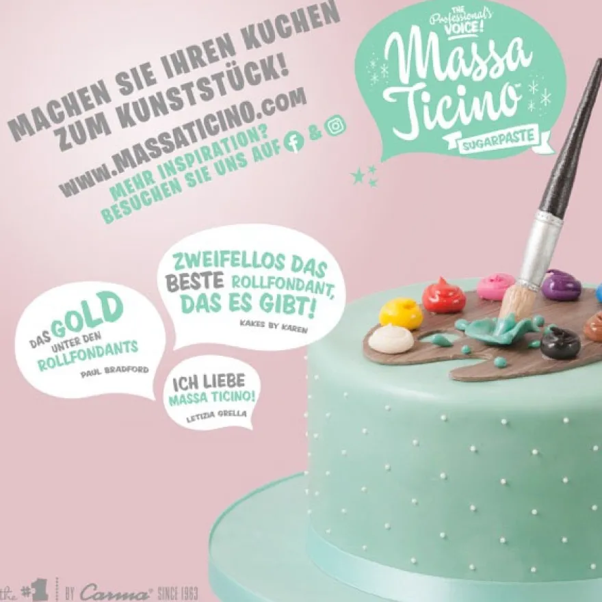 Massa Ticino Tropic – Rollfondant Lovely Red 250g