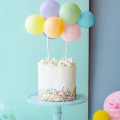 Mini Luftballon Cake Topper - Ballon Regenbogen