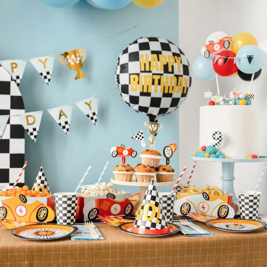 Mini Luftballon Cake Topper - Ballon Auto