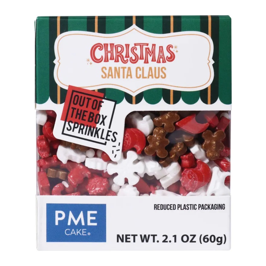 Out of the Box Sprinkles Weihnachtsstreusel - Santa Claus 60g