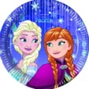 Pappteller Frozen Snowflakes 20cm