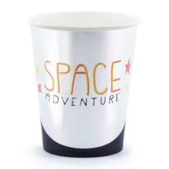 Partydeco Pappbecher Space - 6 Stück