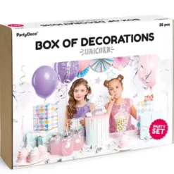 PartyDeco Party Deko Set Einhorn