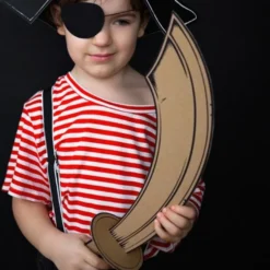 Partydeco Piratensäbel aus Pappe