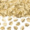 Partydeco Tischkonfetti - Blätter Gold 15g