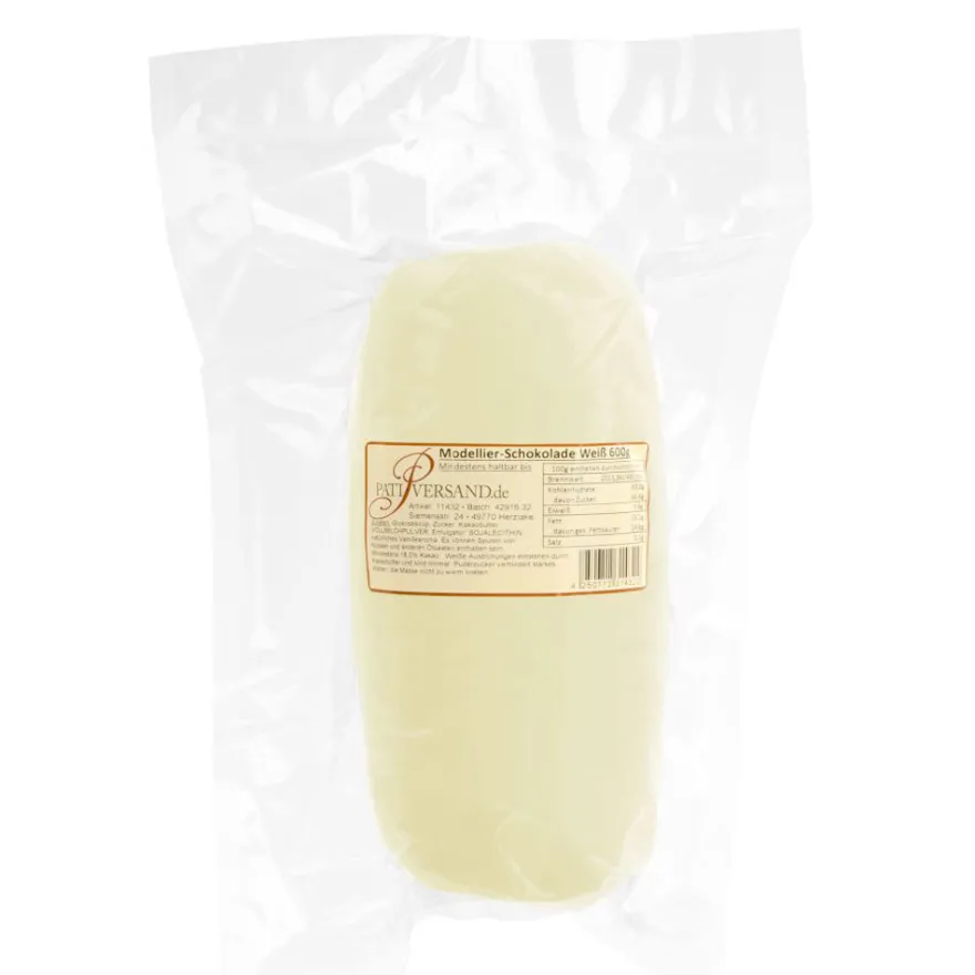 Pati Versand - Modellierschokolade Weiss 600g