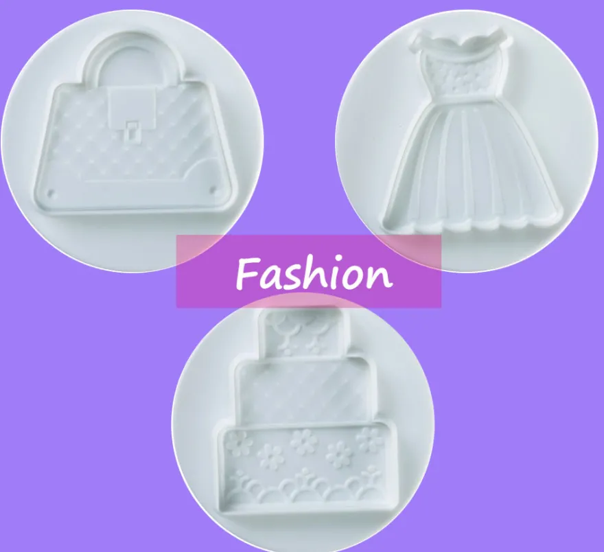 Pavoni Ausstechform mit Auswerfer Fashion