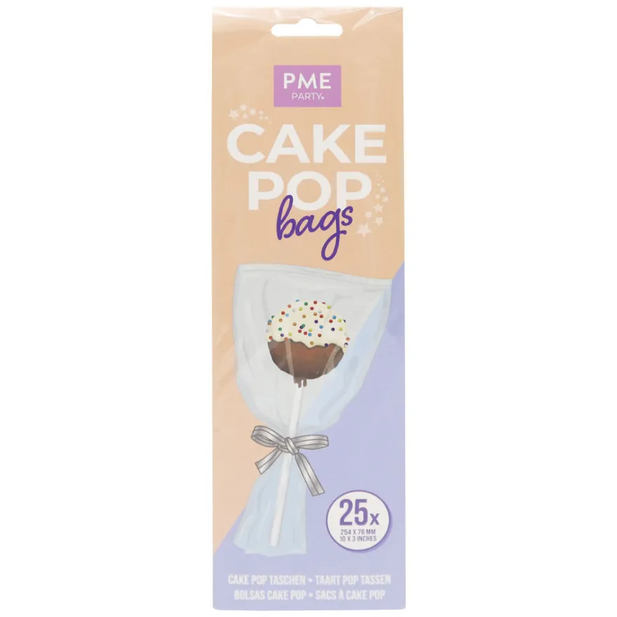 25 PME Cake Pop Bags