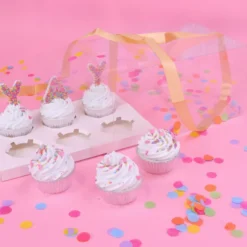 PME Crystal Cupcake Box - 6 Cupcakes