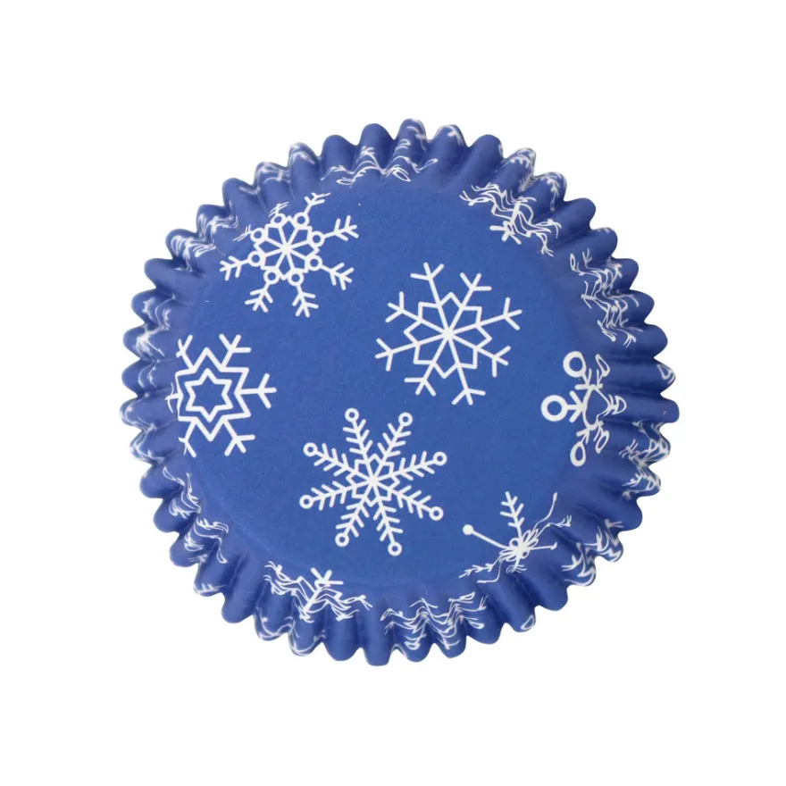 PME Cupcake-Förmchen - Schneeflocke 30 Stk