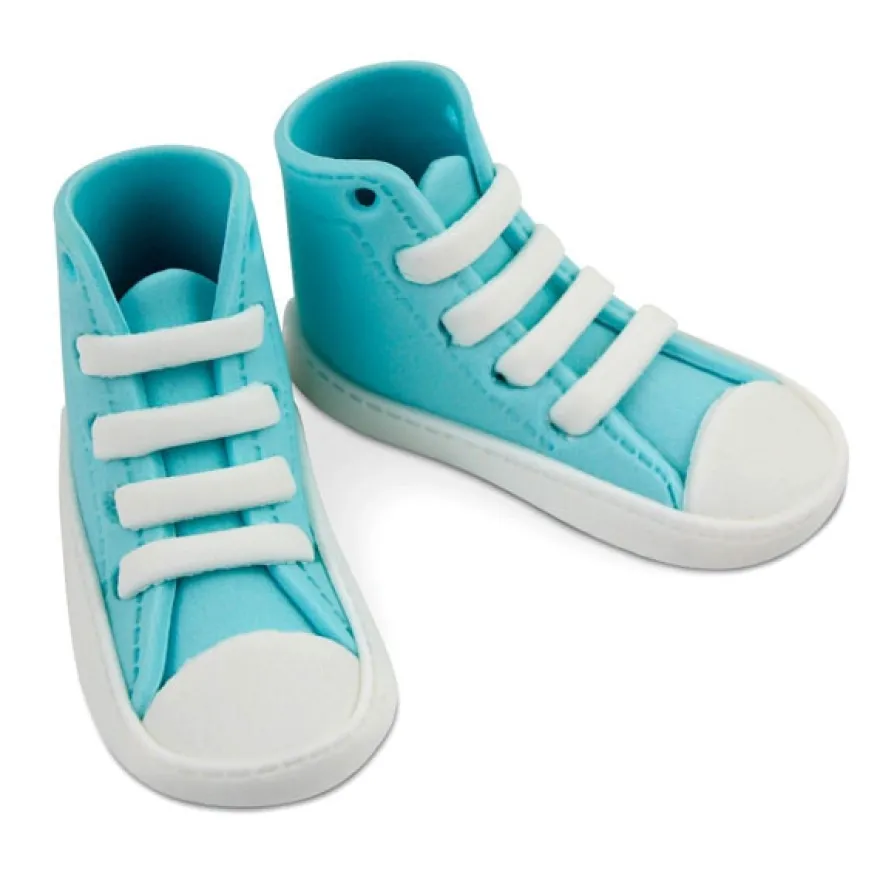 PME Edible Cake Topper High Cut Sneaker - Blue