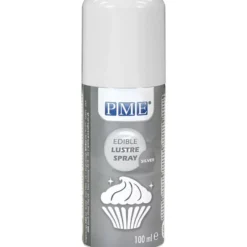 PME edible Lustre Spray - Silber 100ml