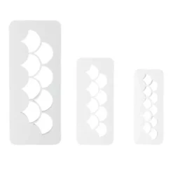 PME Geometric Multicutter Fish Scale Set/3