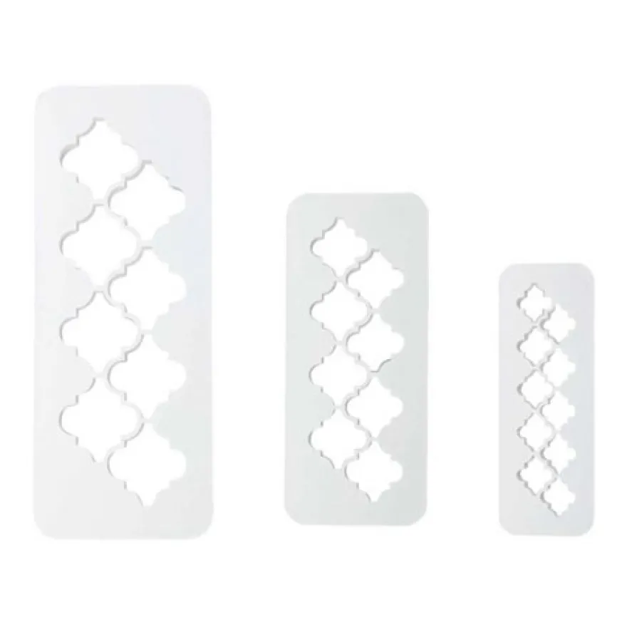 PME Geometric Multicutter Moroccan Lantern Set/3