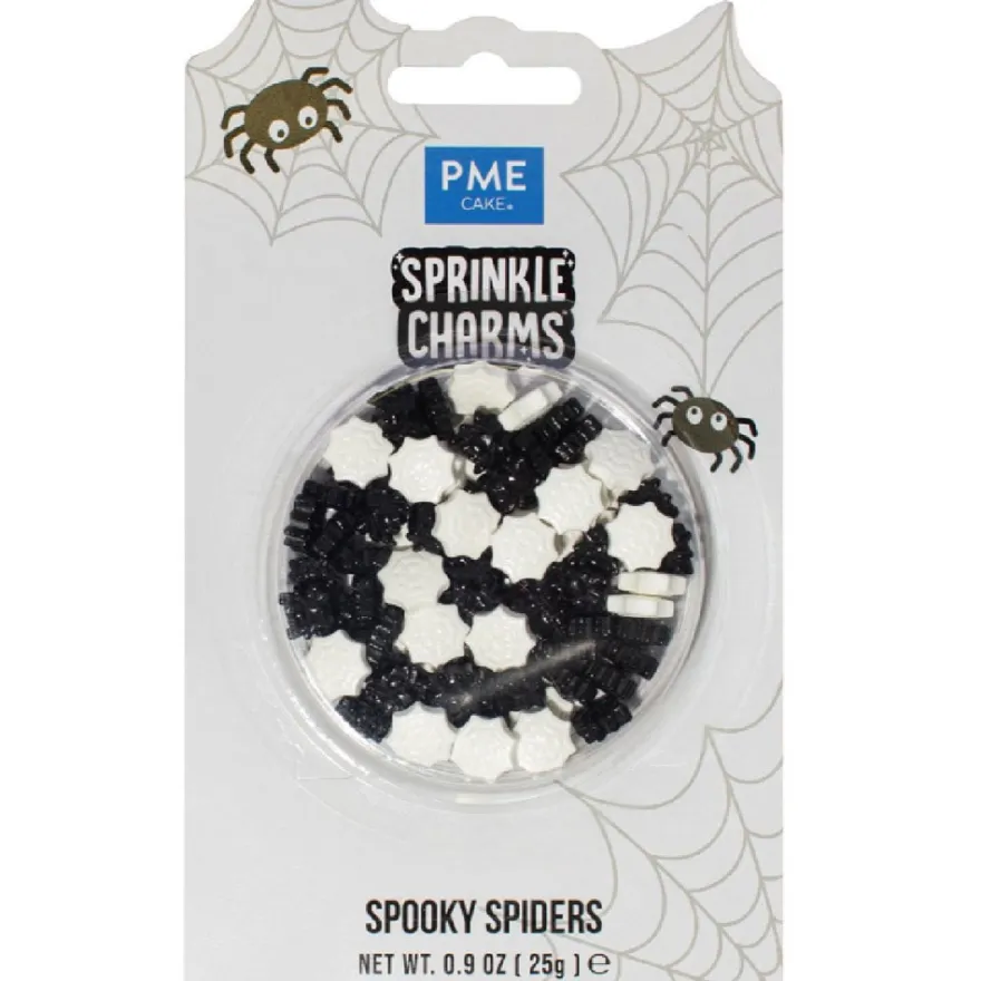 PME Halloween Charms Streusel – Spinnen 25g