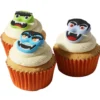 PME Halloween Essbare Zuckerdeko - Monstergesichter 12 Teile