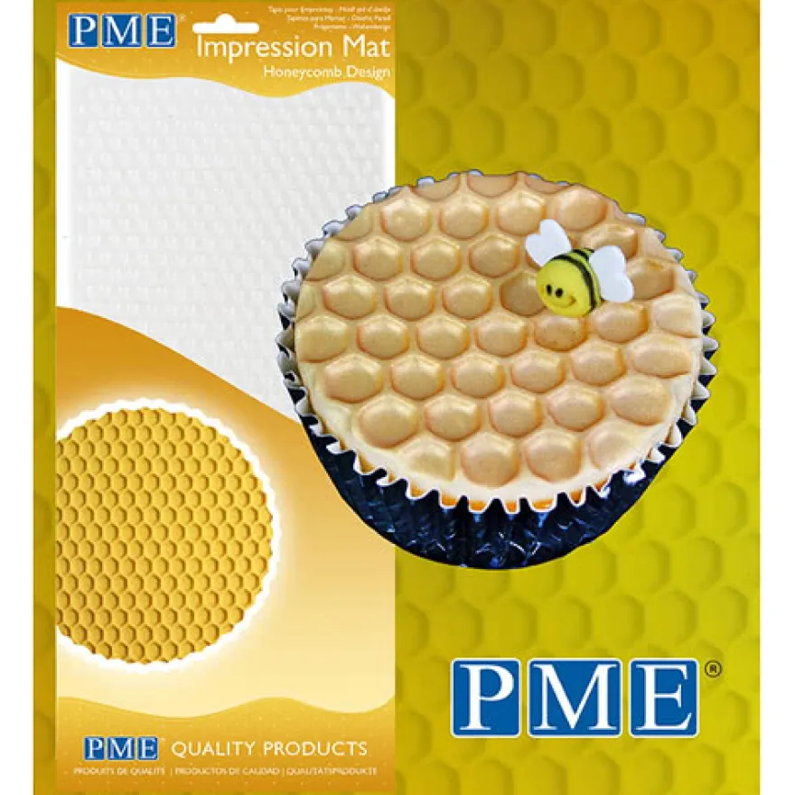 PME Prägematte Honigwaben