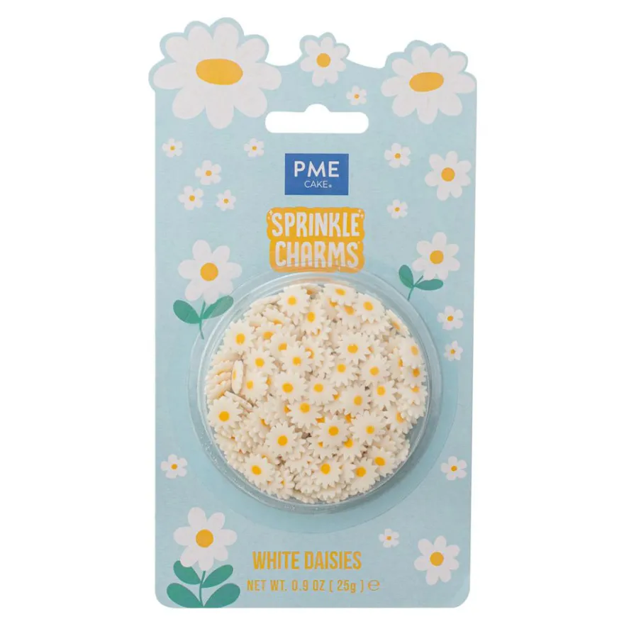 PME Sprinkle Charms Blumen - Gänseblümchen 25g