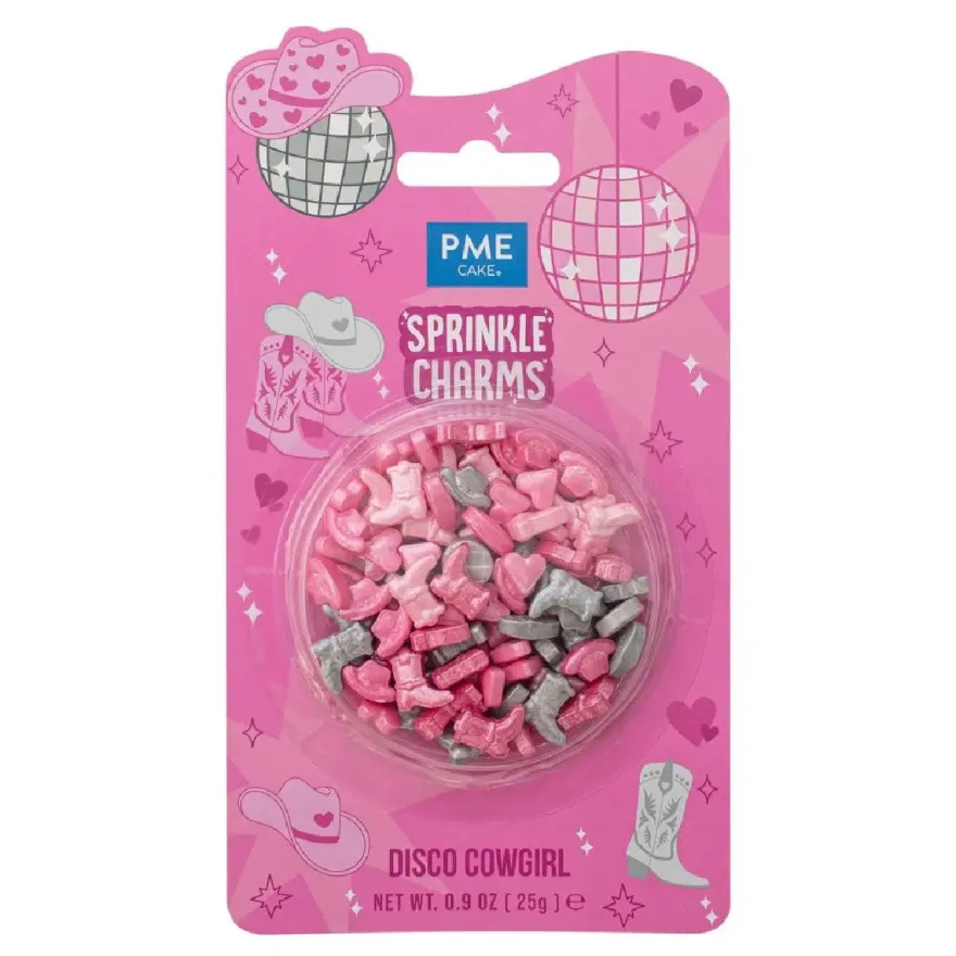 PME Sprinkle Charms Disco Cowgirl 25g