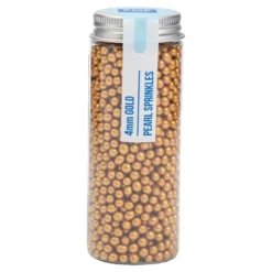 PME Zuckerperlen gold 4 mm 74 g