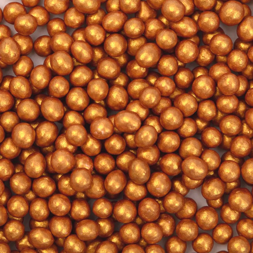 PME Zuckerperlen gold 4 mm 74 g